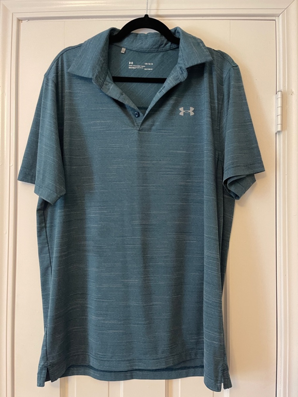 Under Armour Men's Teal-Blue Performance Polo